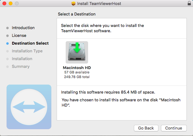 install teamviewer host for mac