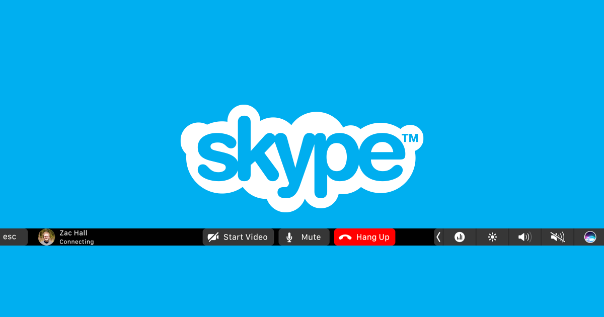 skype for mac volume control